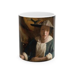Johannes Vermeer Mug | A Girl with a Flute | Coffee Mug |