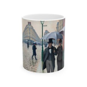 Gustave Caillebotte Coffee Mug -  Paris Street Rainy Day Mug