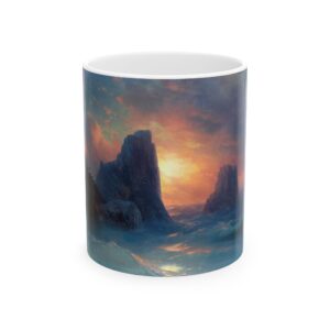 Shipwreck Mug (1875) | Ivan Aivazovsky Coffee Mug 11 & 15 oz | scenic
