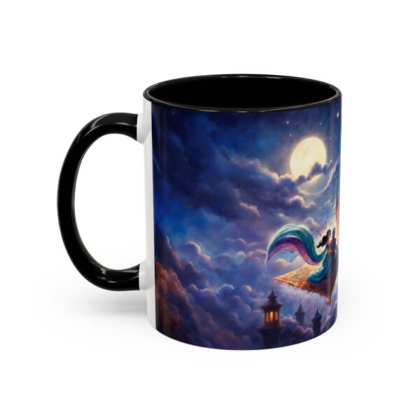 Aladdin Magic Carpet Mug - Magical Fantasy Coffee Mug - Castle Artwork 11 & 15 oz - Image 3