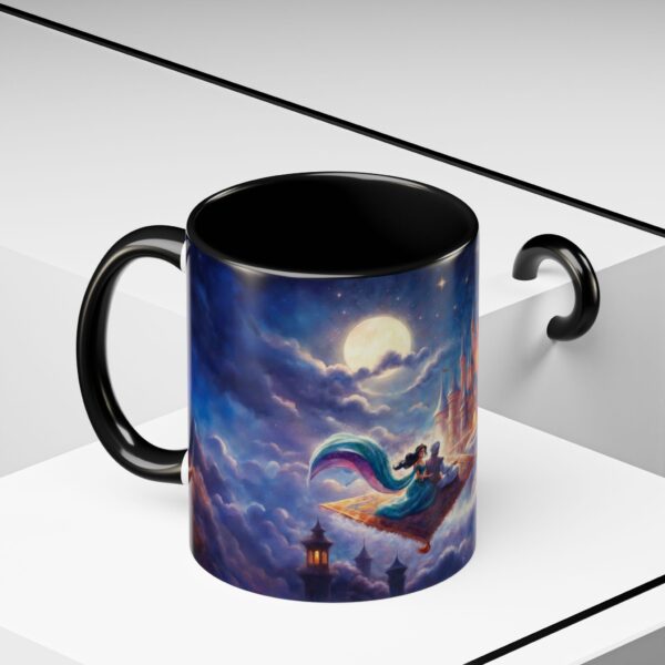 Aladdin Magic Carpet Mug - Magical Fantasy Coffee Mug - Castle Artwork 11 & 15 oz - Image 6