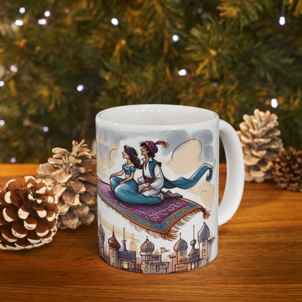 Aladdin Coffee Mug | Fairy Tale 11 & 15 oz Cup - Image 8