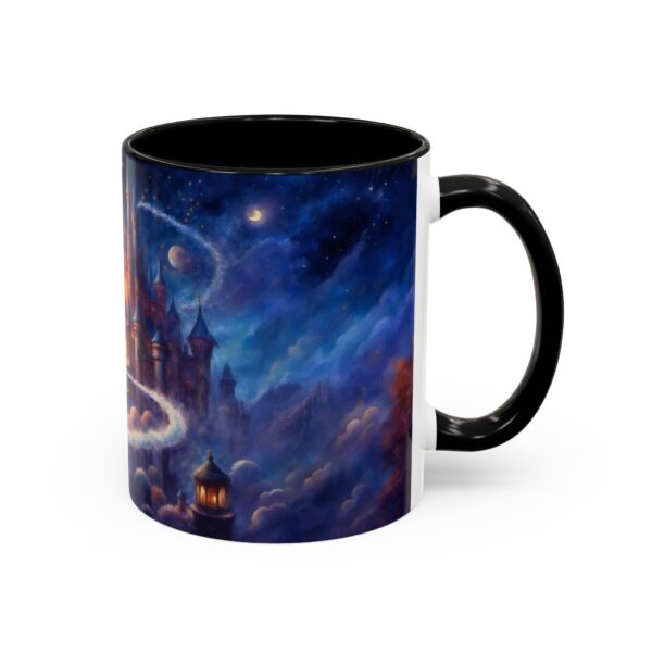 Aladdin Magic Carpet Mug - Magical Fantasy Coffee Mug - Castle Artwork 11 & 15 oz - Image 2